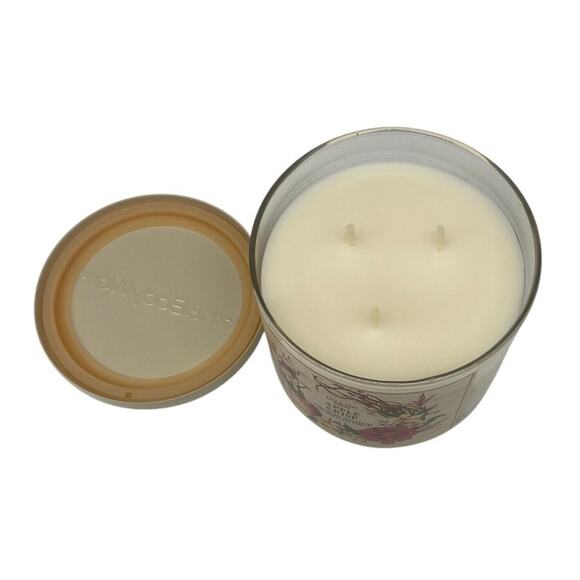 Bath & Body Works APPLE CRISP 3-Wick Scented Candle NEW - Picture 3 of 4